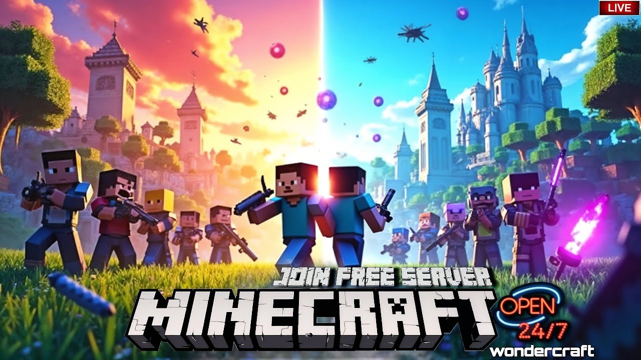 🔴Minecraft LIVE || Noob to Pro Survival Series 24/7 Server 