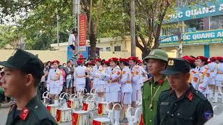 #YouTube| #YouTube Khối Nữ quân nhạc tham gia diễu bình kỷ niệm 70 năm chiến thắng Điện Biên Phủ
