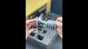 TR900 Turbofan Engine Model - Build & Demo | Adjustable Speed LED Light | DIY Toy  (AT-28CM-H)