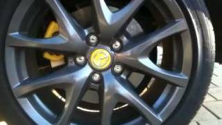 Rx8 wheel copper diy paint compared with DupliColor Graphite