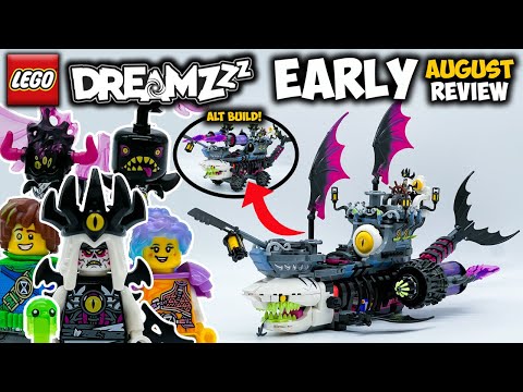 LEGO DREAMZzz Stable of Dream Creatures 71459 Fantasy Animal Toy for Kids,  2 Building Options to Create Mythical Flying Pegasus or Forest Guardian