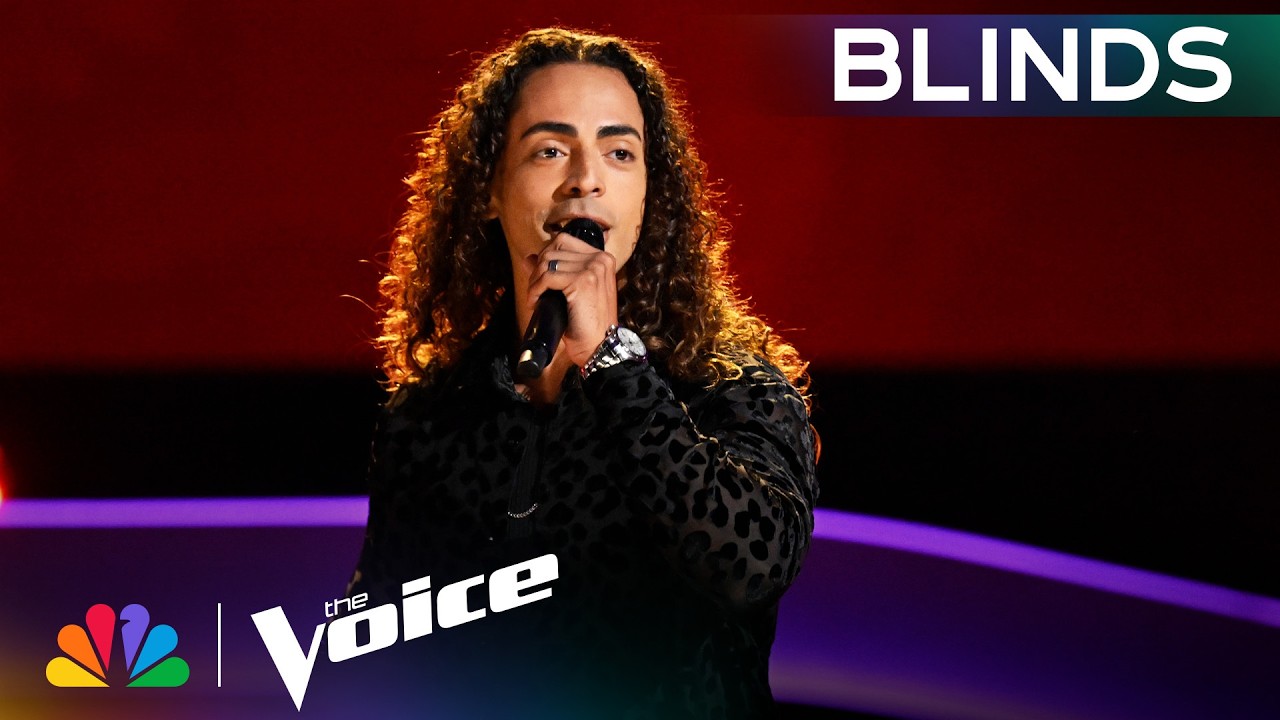 Former Boy Band Member SERENADES Coaches with Italian Vocals | The Voice Blind Auditions | NBC