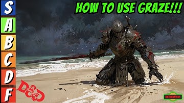 Dungeons and Dragons | Weapon Mastery Review | The Best DnD Weapons Feats and Classes That Use Graze