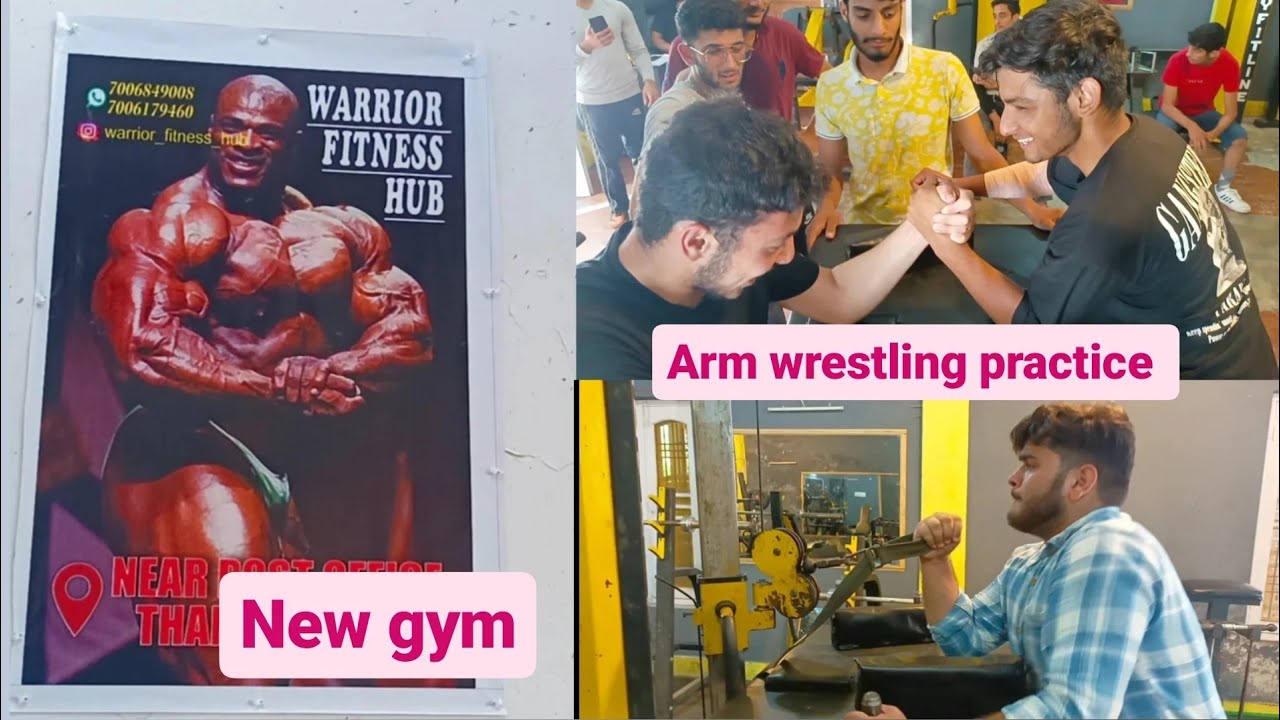 Arm wrestling practice Finally table agya 😃 YouTube