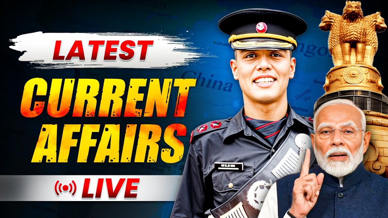 Most Important Current Affairs Questions for NDA/CDS 2 2025 Exam | Best ...