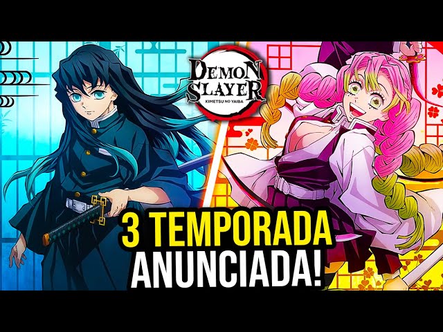 Demon Slayer 3ª temporada: conheça história, data de estreia e trailer