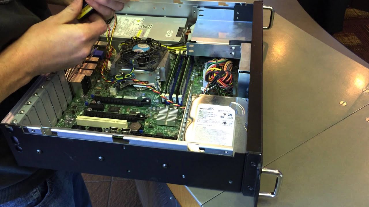 MBX Systems Server: Hard Drive Removal/Install - YouTube