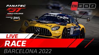 LIVE | Main Race | Barcelona | Fanatec GT World Challenge Europe Powered by AWS (English)