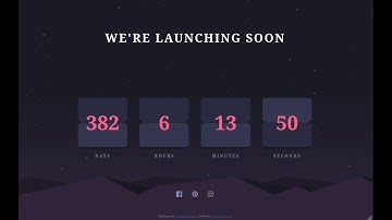 2025 Frontend mentor Launch countdown timer solution using web components