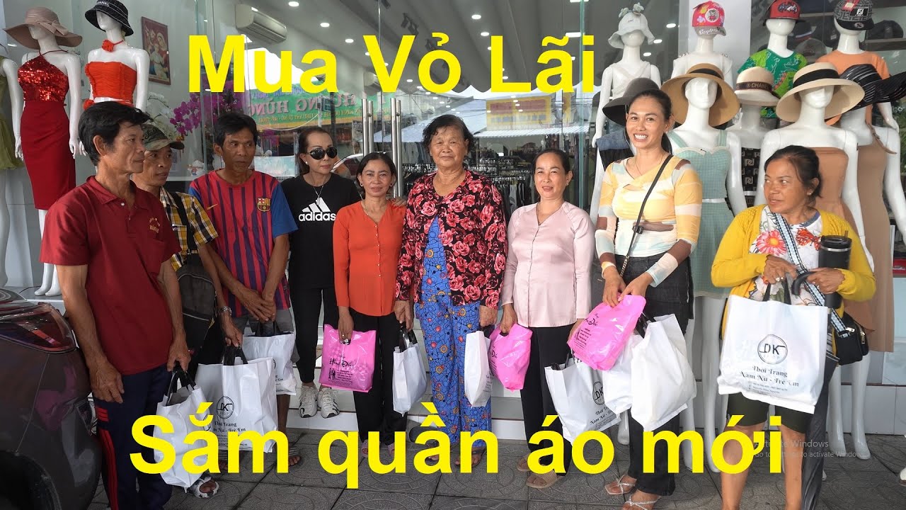 997 / Chị Kim Loan dẫn nhóm đi mua sắm và mua vỏ lãi khủng