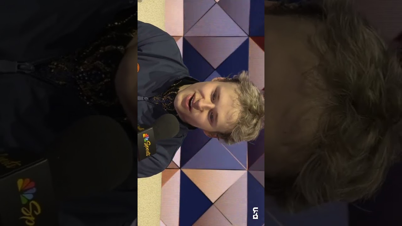 マリニン Malinin | ワールド2026 FS後インタビュー 🎤 #Shorts