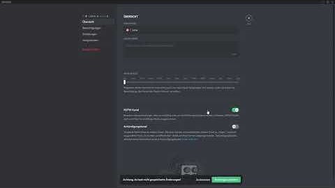 DISCORD How to turn on NSFW Feature in a CHANNEL