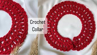 Crochet collar for 1-2 year old girl | how to crochet a simple collar by Beyond Diary 320 views 4 months ago 18 minutes