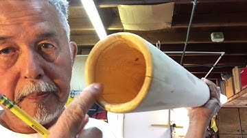 Making a Didgeridoo part 11