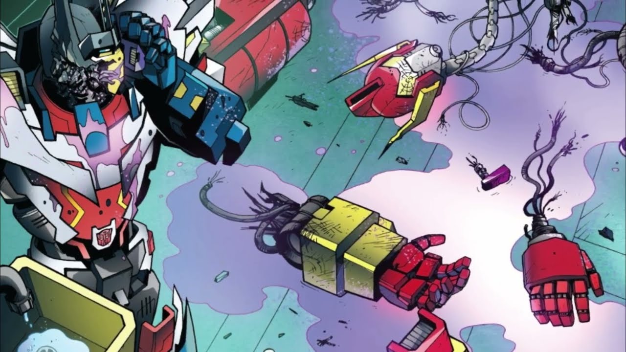 Transformers Comics Review: MTMTE vs Lost Light - YouTube