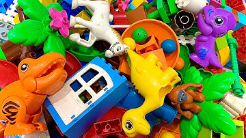 Satisfying Marble Run Build with LEGO Duplo & Haba Wave Wood | Full ASMR