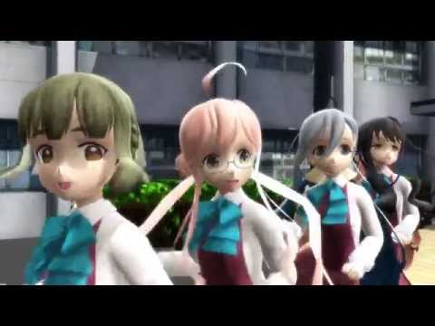 【MMD艦これ】 Carry me off　夕雲型5名で踊ってもらいました