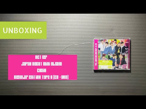 NCT127 セット UNBOXING] NCT 127 Japan Debut Mini Album Chain Regular Type