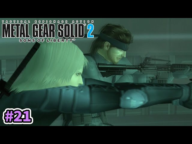 スネークと雷電の共闘【メタルギアソリッド2】#21 - YouTube