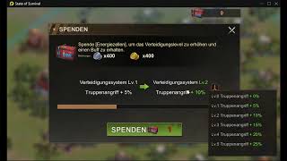 State of Survival [Event erklärt] #1 Spenden für die Influencerfalle