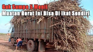 Cara Tali Ketrek Kotrek Track Belt Untuk Muatan Berat Cukup Di Ikat Sendiri