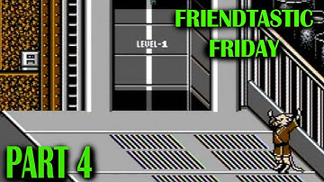 TMNT II: The Arcade Game (NES) Part 4 - Friendtastic Friday