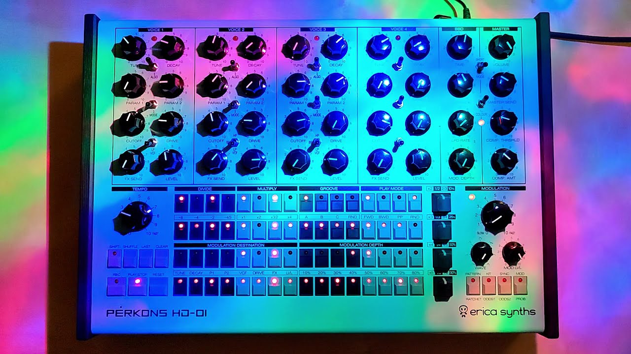 Not Old Enough | Perkons HD-01 | acid chill tech | erica synths