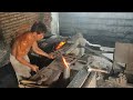 Most Satisfying ASMR Blacksmithing Ever | Handmade Sickle Forging in Indonesia Traditional Village