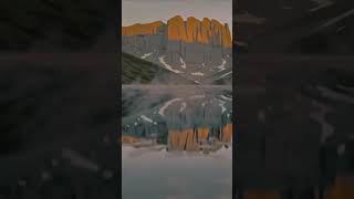 Misty Alpine Lake at Sunrise 🌄 4K Calm Nature