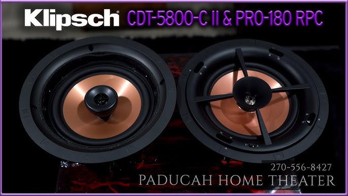 KLIPSCH PRO-160-RPW EACH 6.5 2-Way In-Wall Speaker