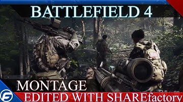 Battlefield 4 Montage Using SHAREfactory on PS4