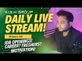 Job Openings and Q&amp;A | Live with M Kumar | cybersecurity jobs for freshers