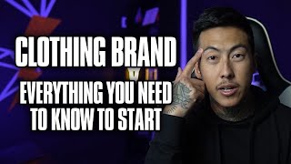 Starting a Clothing Brand or Apparel Business | EVERYTHING YOU NEED TO KNOW  FREE COURSE