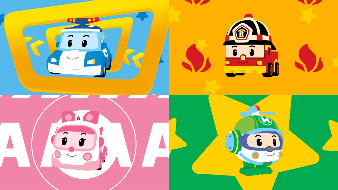 Brave Rescue Team | Kids Song | Songs for Children | Robocar POLI ...