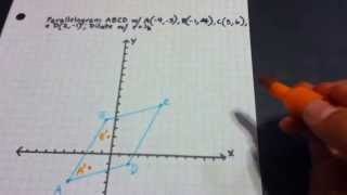 How to do a dilation on a grid