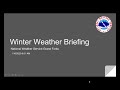 Thursday Morning Briefing for January 17th Winter Storm