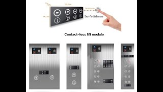 Contactless Lifts Elevator Sensor Non Contact Non Touch Non Press LLKM Manufacturer Singapore SGCCTV