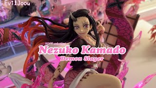 Amazing Nezuko Kamado Statue by Yoyo Studio |ASMR Unboxing| Demon Slayer  Aesthetic & Cozy
