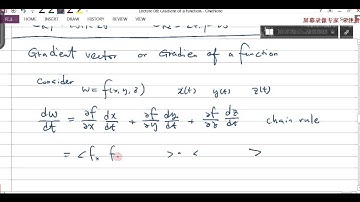 2014W APSC248 Lecture08 Total Differential and Gradient Vector