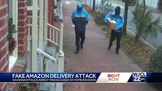 Arrest made in Savannah fake Amazon worker home invasion