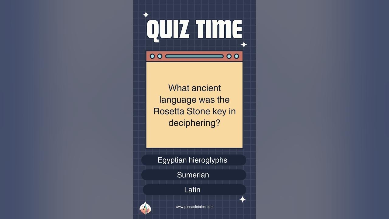 Decoding the Past: How the Rosetta Stone Unveiled Egypt's Secrets 🗿✨