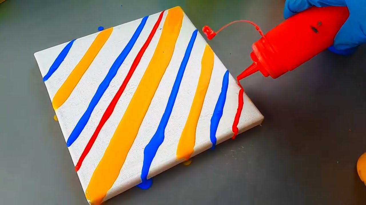 Abstract Painting - Random mixing - YouTube