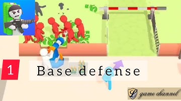base defense gameplay | l game channel | shooting game | android & ios gameplay