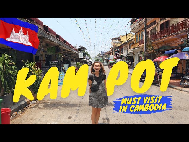 Travel vlog - CHILLEST PLACE IN CAMBODIA | Pepper Plantation & Exploring KAMPOT | Feels like HOME | A MUST VISIT
