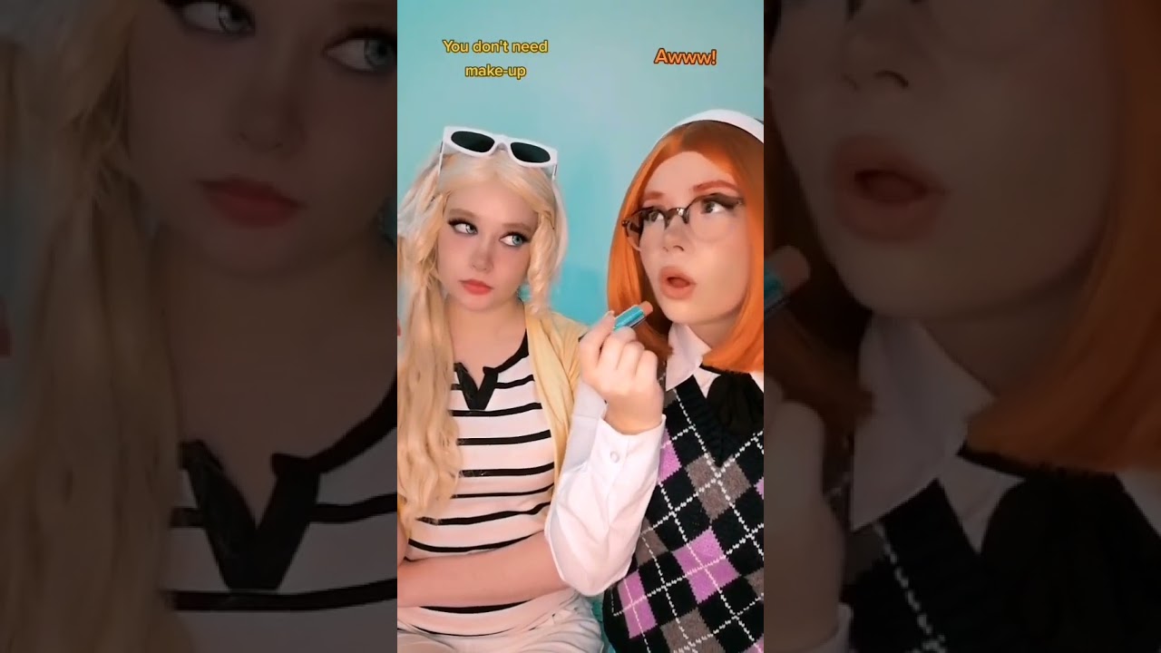 You don't need make-up | Sabrina Raincomprix and Chloé Bourgeois #cosplay | Miraculous Ladybug