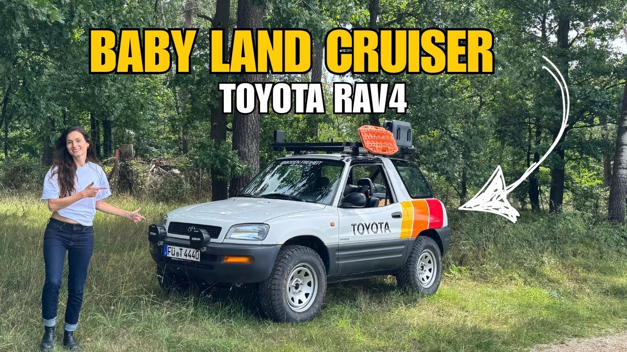 Toyota RAV4 Baby Land Cruiser ROOMTOUR Der beste Mini Camper für wenig Geld?