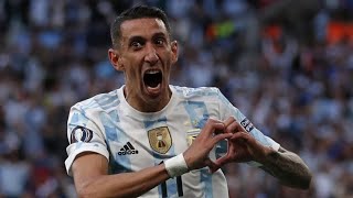 TODOS OS 3 GOLS DE ÁNGEL DI MARÍA EM COPAS DO MUNDO