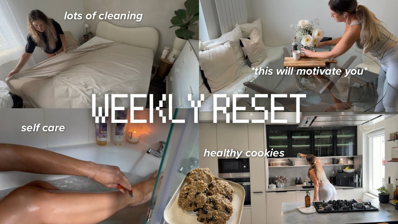 SUNDAY RESET VLOG| preparing for the week | *productive routine*