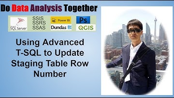 Data Warehousing from Excel--Applying T-SQL to Update Staging Table Row Number