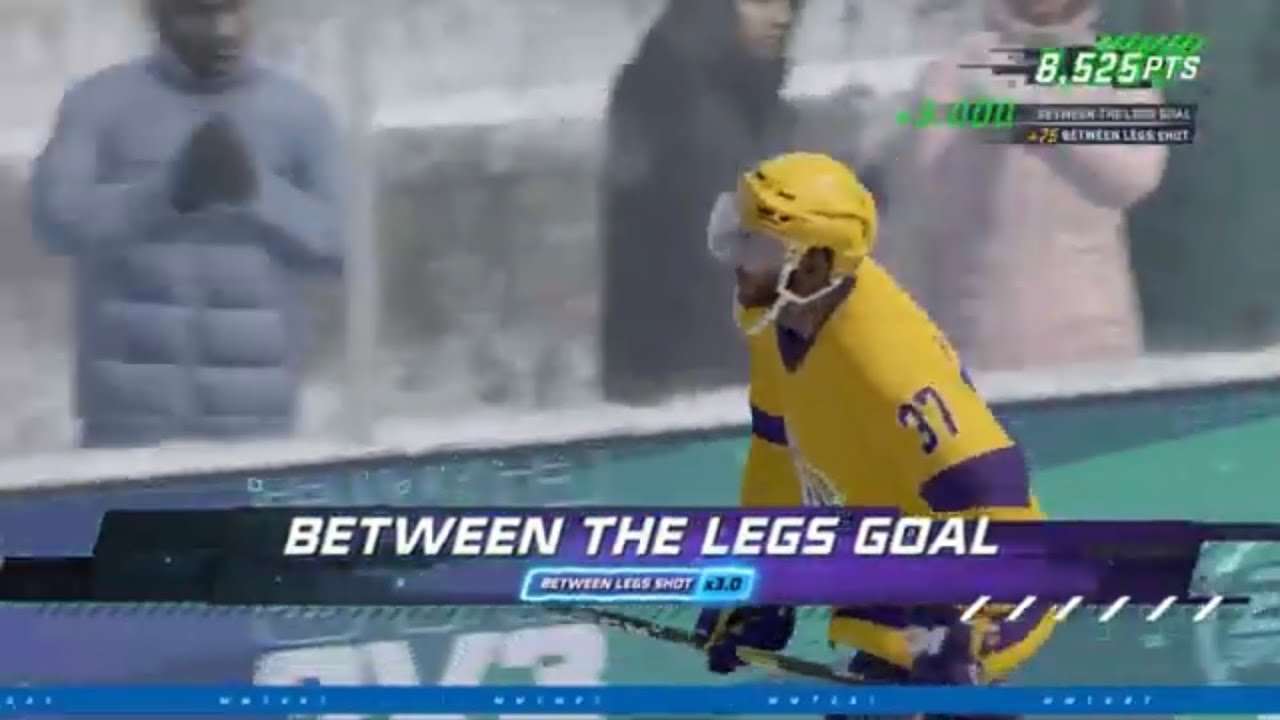 NHL 21 HUT Rush Between The Legs Goal (Between Legs Shot) PS4 YouTube